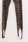 BASERANGE 25 Autumn/Winter SYNC Skinny Stirrup Casual Pants BAS-PASL-CI-AU25-LEOPARD
